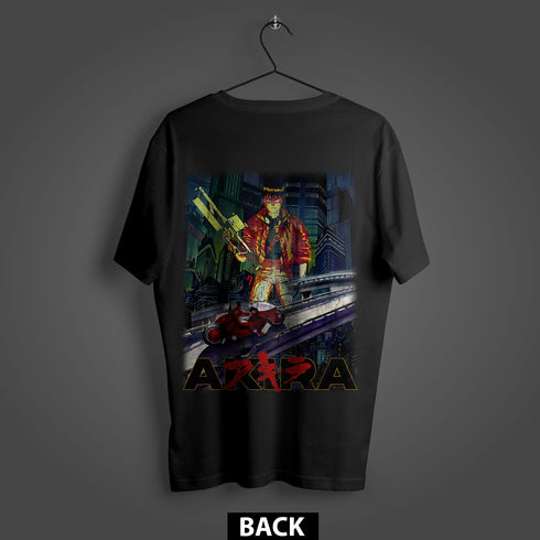 Akira Neo-Tokyo Premium Oversized Double-Sided T-Shirt (Unisex)